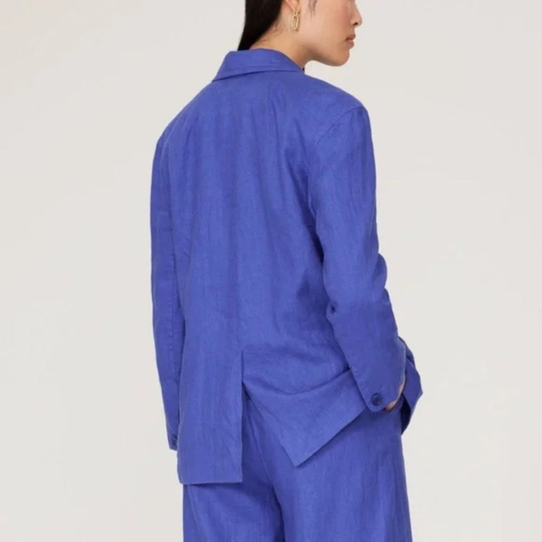 Madewell Double Breasted Linen Blazer Size XS