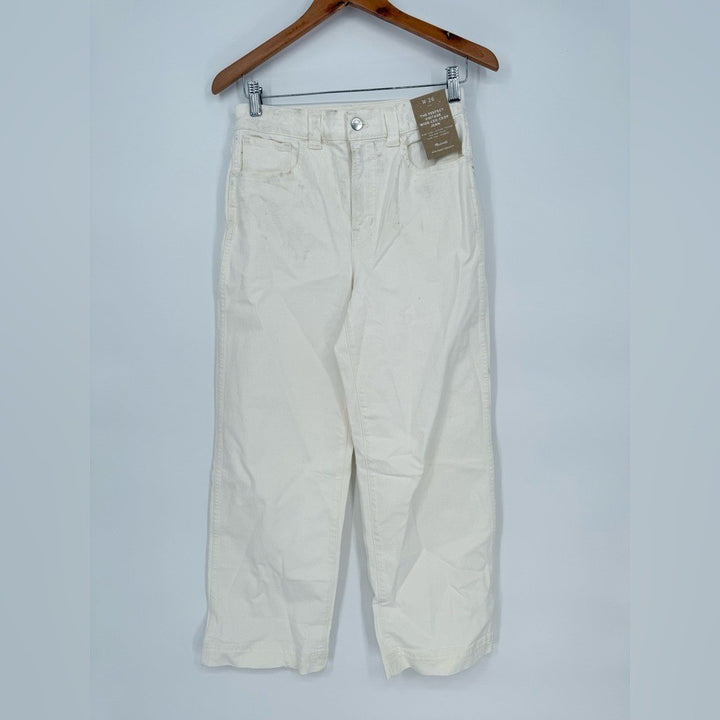 Madewell The Perfect Vintage Wide-Leg Crop Jeans Size 26