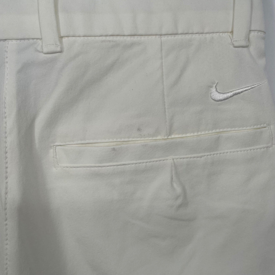 Nike Dri-FIT Standard Fit Womens Golf Shorts Size XS White Casual Active