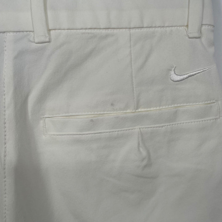 Nike Dri-FIT Standard Fit Womens Golf Shorts Size XS White Casual Active