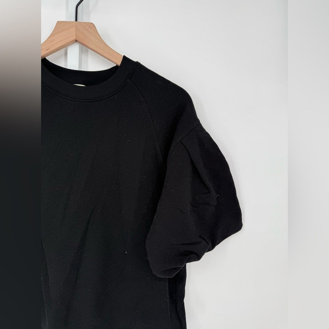 Madewell Puff-Sleeve Sweatshirt Tee Size XS