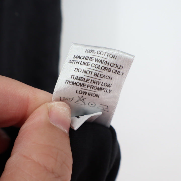 American Giant Classic V Neck T Shirt Black Made in USA Size M