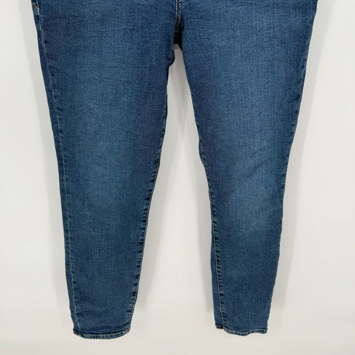Good American Good Legs Skinny Jeans Blue Wash Size 12 31