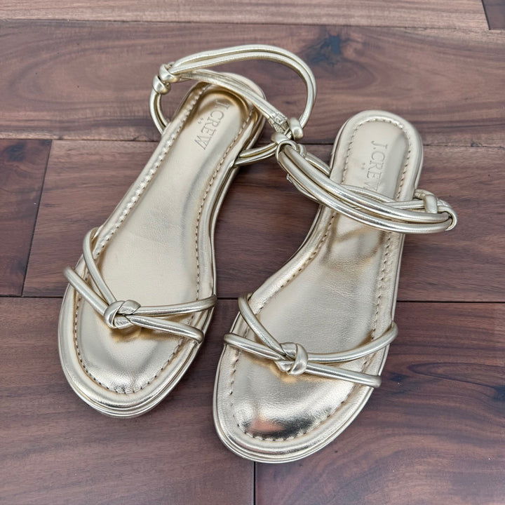 J.Crew Knotted Ankle-Strap Sandal Size 7