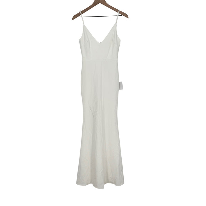 Lulus Infinite Glory White Maxi Dress Size XS
