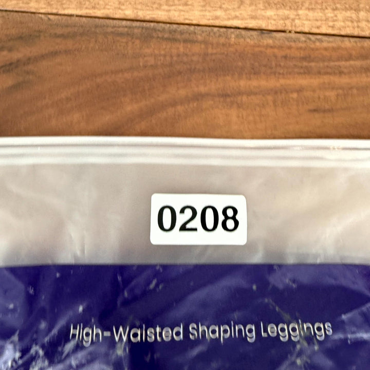 Shapermint Empetua High Waisted Shaping Leggings Womens L Black Opaque Seamless