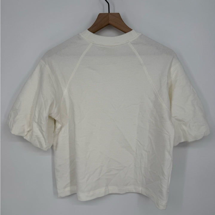 Madewell Puff-Sleeve Sweatshirt Tee Size XXS