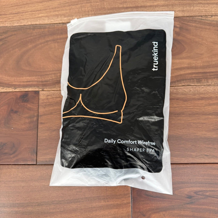 Truekind Daily Comfort Wirefree Shaper Bra Black Size L
