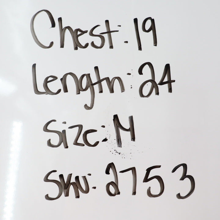 American Giant Classic V Neck T Shirt Black Made in USA Size M