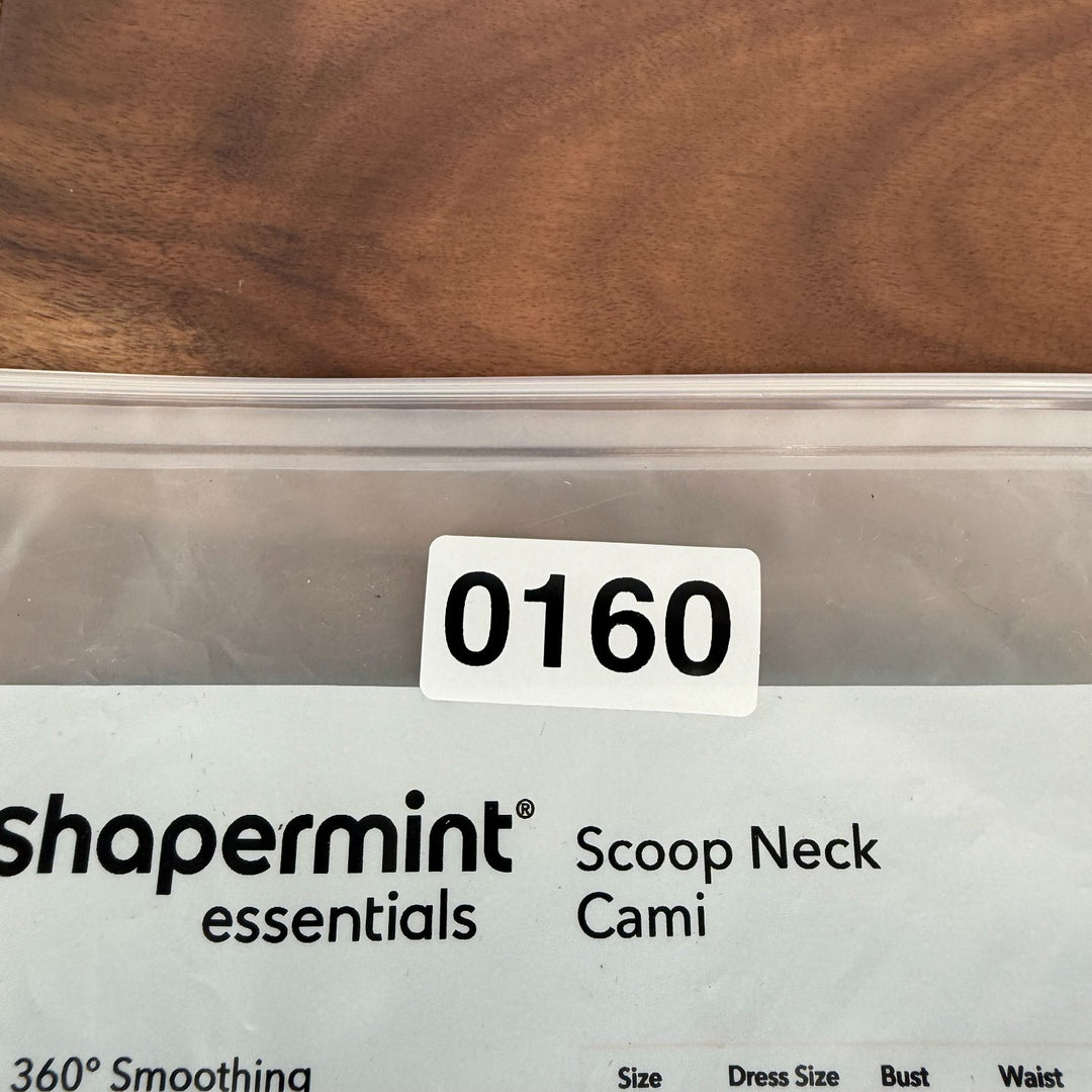 Shapermint Essentials All Day Every Day Scoop Neck Cami Top Womens 2XL Black