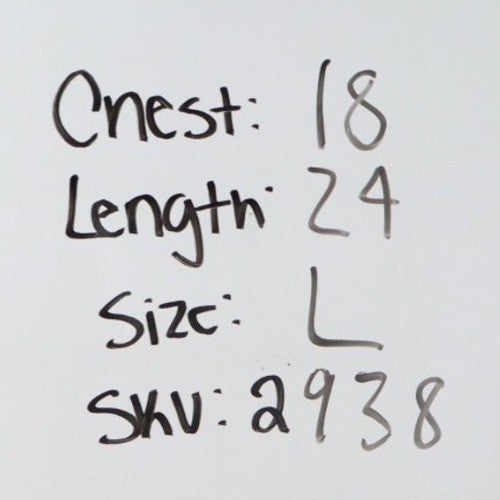 American Giant Classic V Neck T Shirt Black Made in USA Size Large