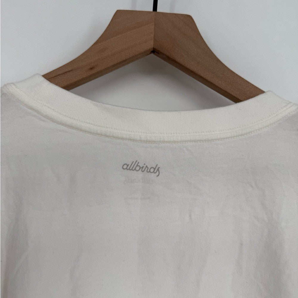 Allbirds Women's Cotton Long Sleeve Tee Blizzard Size XXL