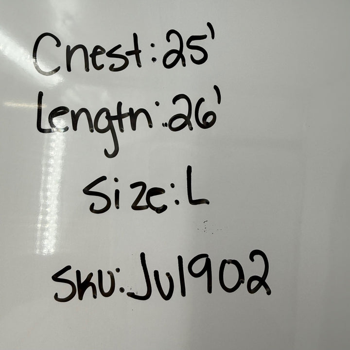 Gray Ribbed Long Sleeve Lace Trim V-Neck Button Cuff Casual Top Women's L