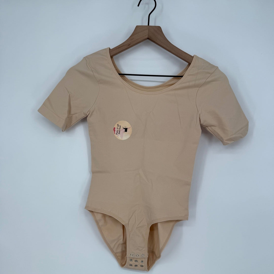 Shapermint Essentials Short-Sleeve Bodysuit Size M