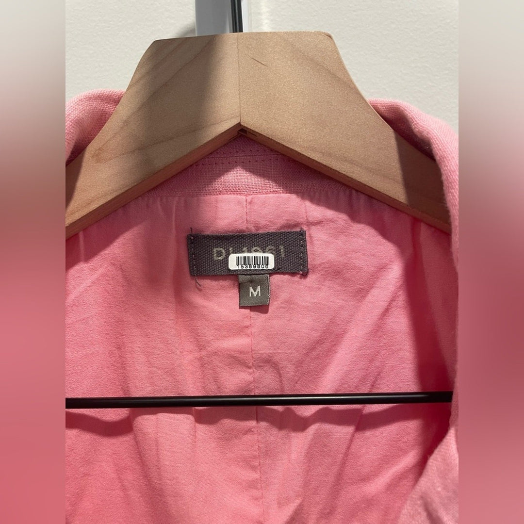 DL1961 Pink Linen Blazer Size M