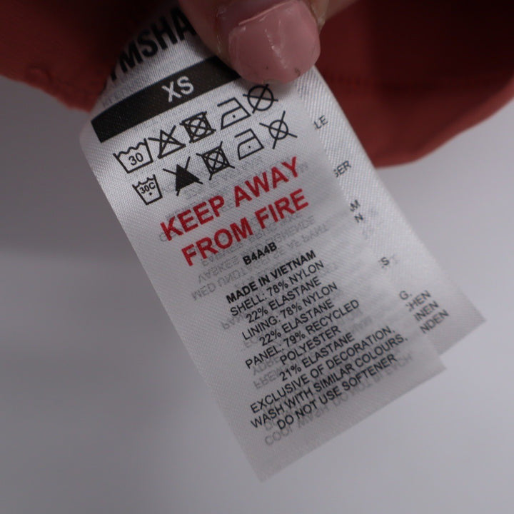 Gymshark Whitney Simmons Sports Bra Coral Pink Racerback XS