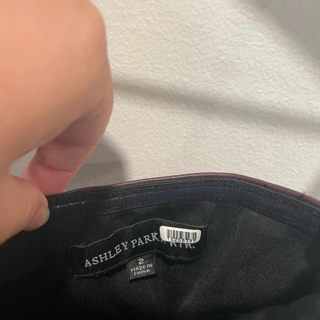 Ashley Park X RTR Voila Vegan Leather Dress Size 2