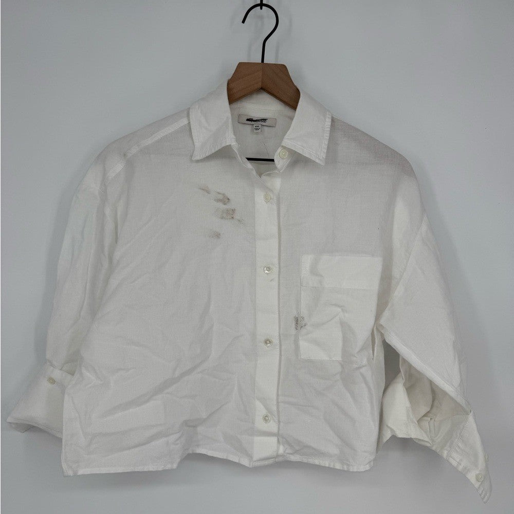 Madewell Straight-Hem Shirt Size XXS
