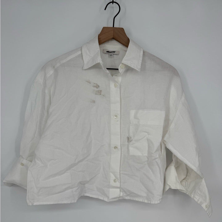 Madewell Straight-Hem Shirt Size XXS