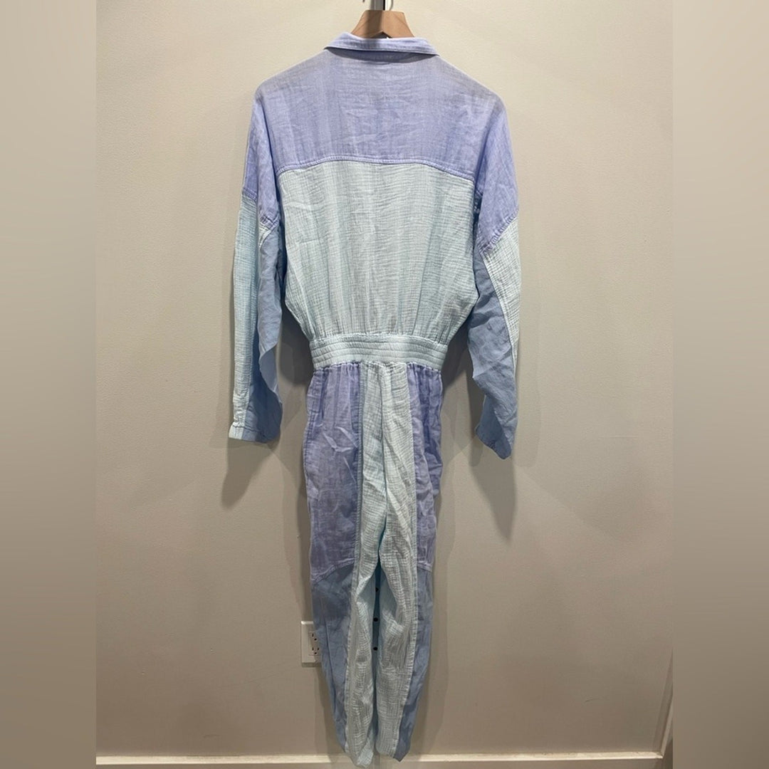 Paradised Blue Kelsey Jumpsuit Size XS