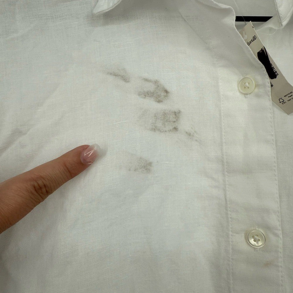 Madewell Straight-Hem Shirt Size XXS