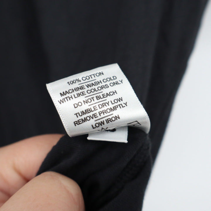 AMERICAN GIANT Classic Black Cotton T Shirt Women's Size S Made in USA