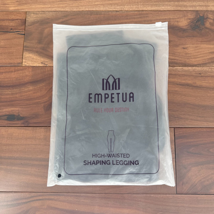 Shapermint Empetua High Waisted Shaping Ankle Leggings Women Large Black Stretch