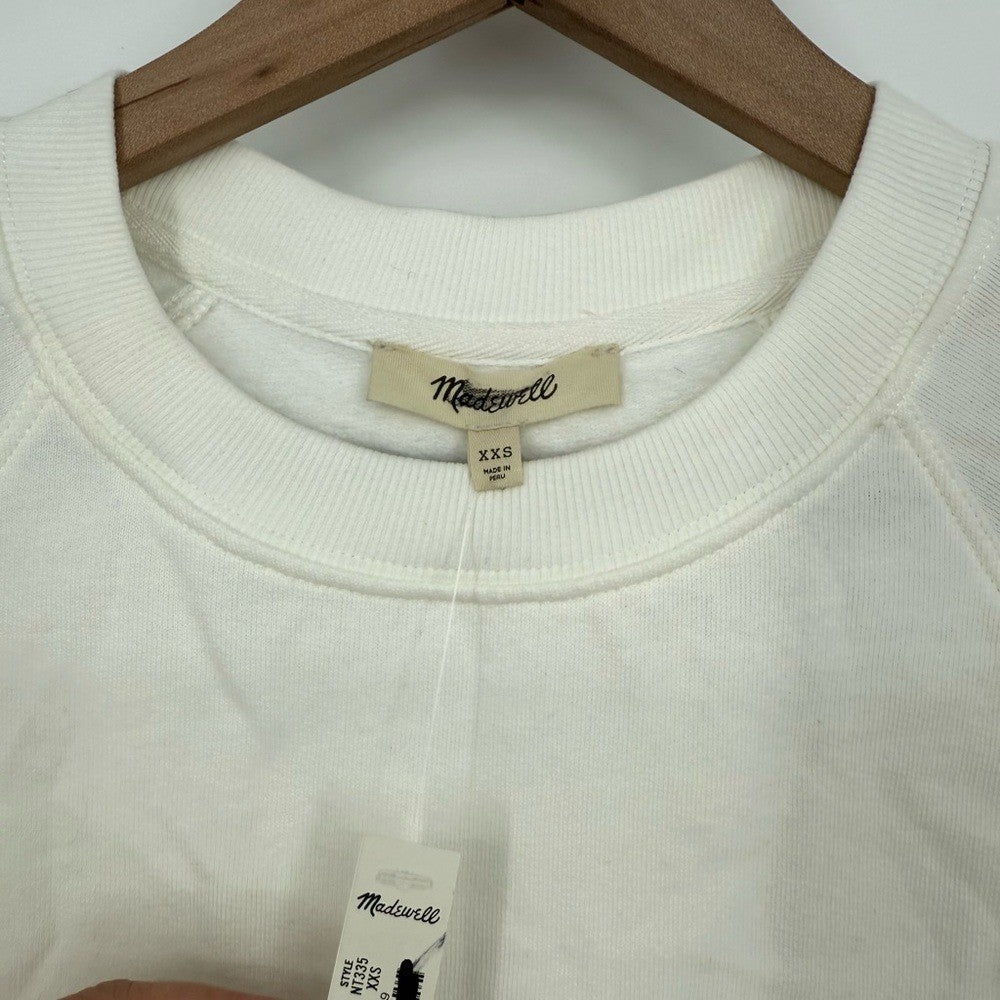 Madewell Puff-Sleeve Sweatshirt Tee Size XXS