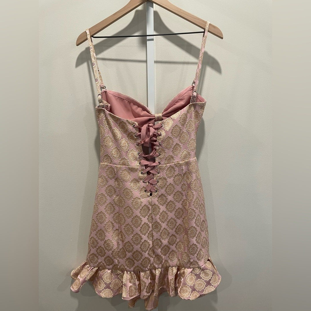 LPA Double Knot Mini Dress Size L