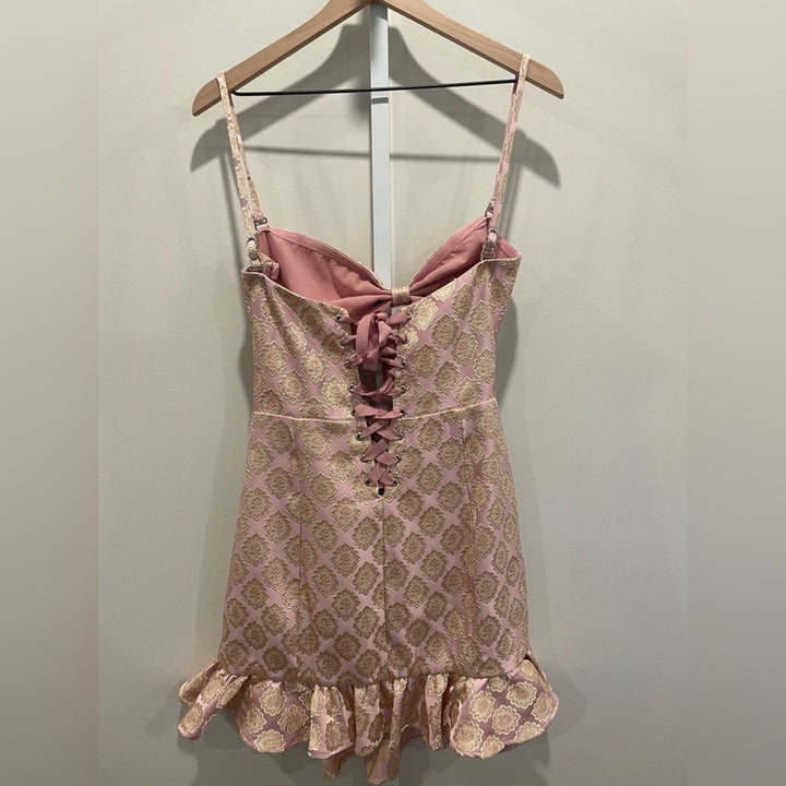 LPA Double Knot Mini Dress Size L