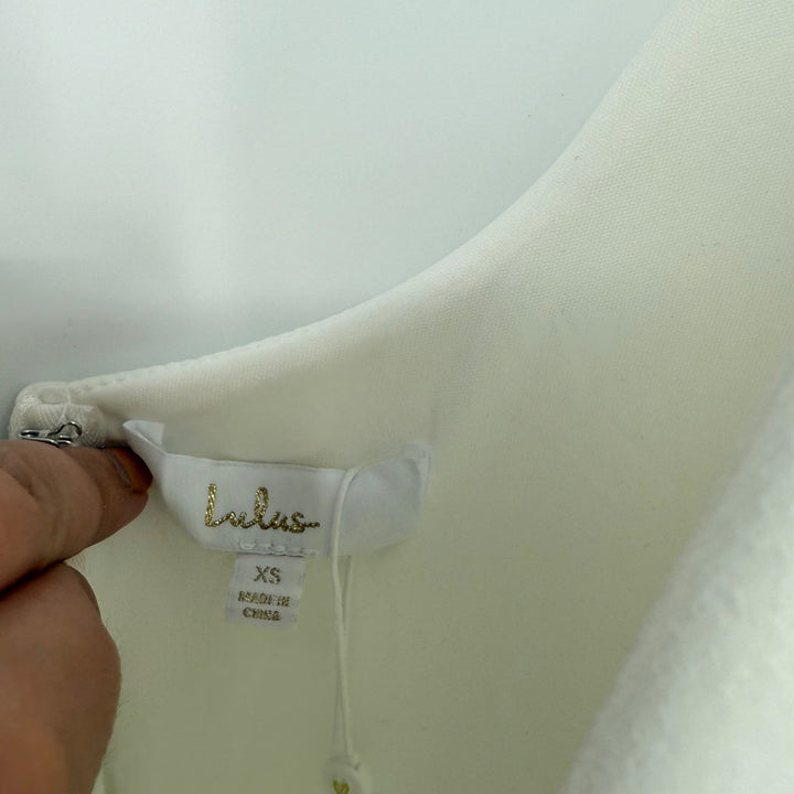 Lulus Infinite Glory White Maxi Dress Size XS