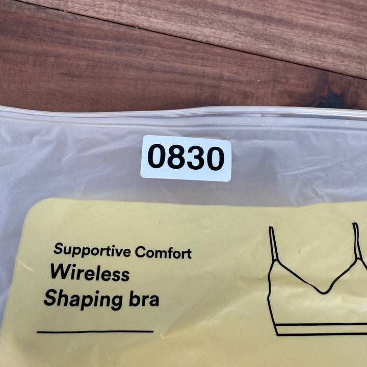 Truekind Supportive Comfort Wireless Shaping Bra L Chai
