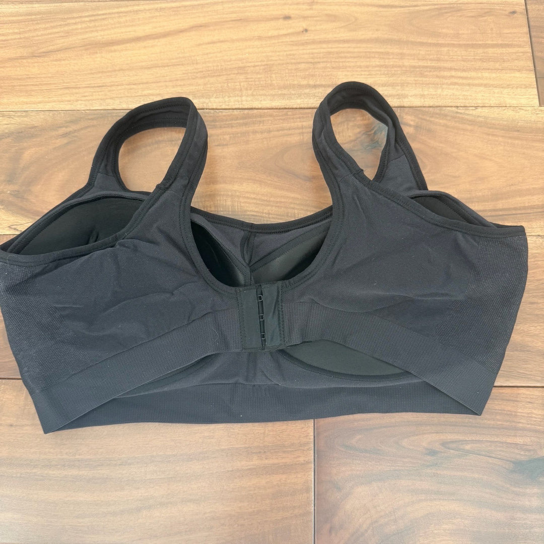 Truekind Daily Comfort Wirefree Shaper Bra Black 2XL