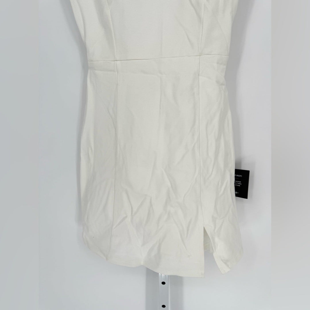 Lulus Always Admired White Sleeveless Mini Dress Size XS