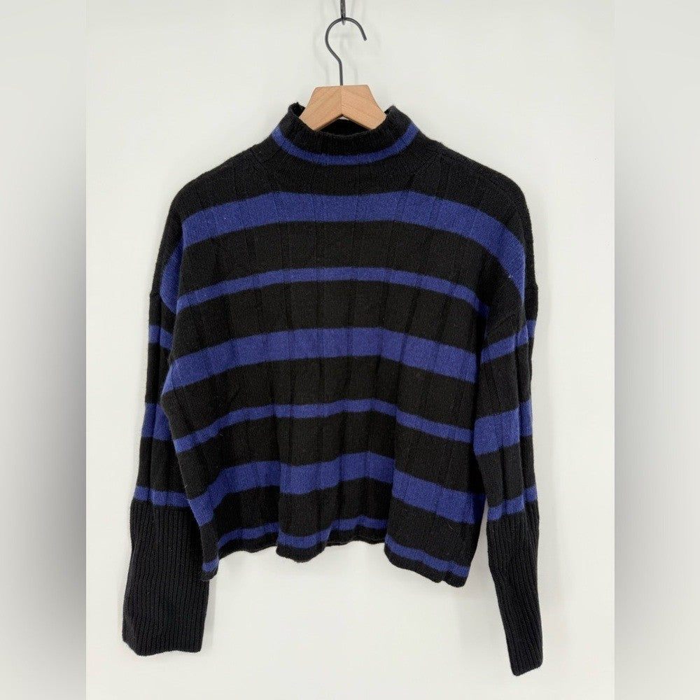 Madewell Ribbed Cashmere-Wool Blend Pullover Sweater Size XXS