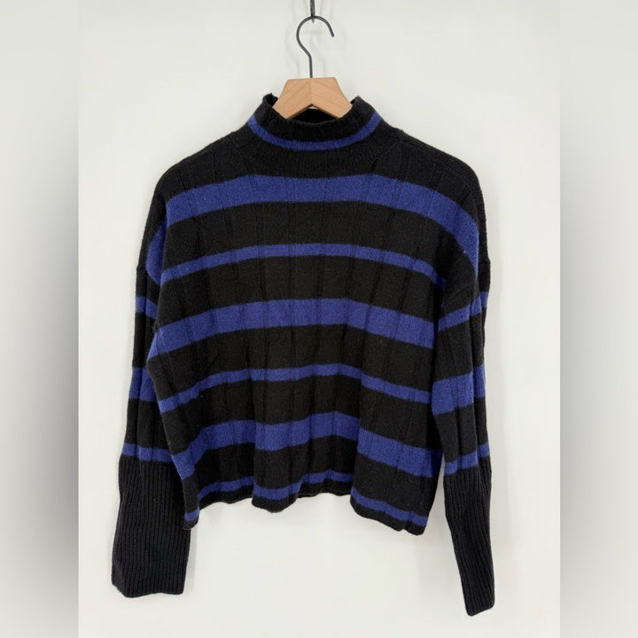 Madewell Ribbed Cashmere-Wool Blend Pullover Sweater Size XXS