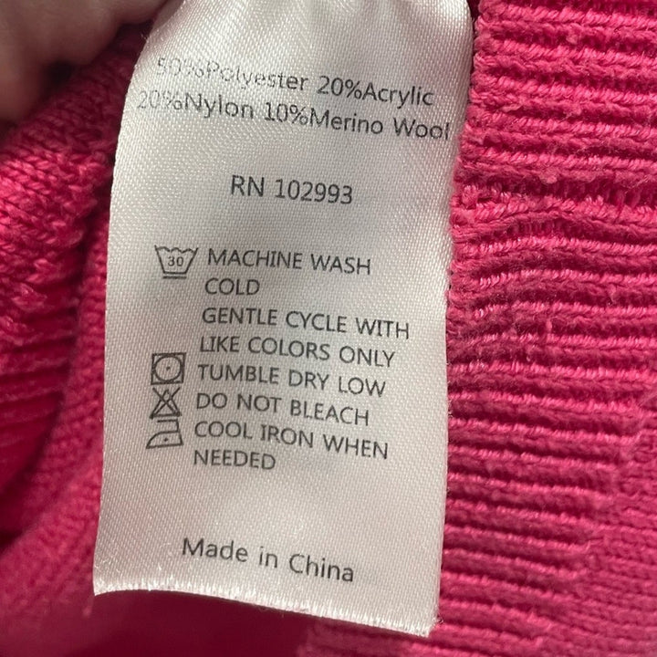 Prabal Gurung X RTR Pink Embellished Sweater Size S