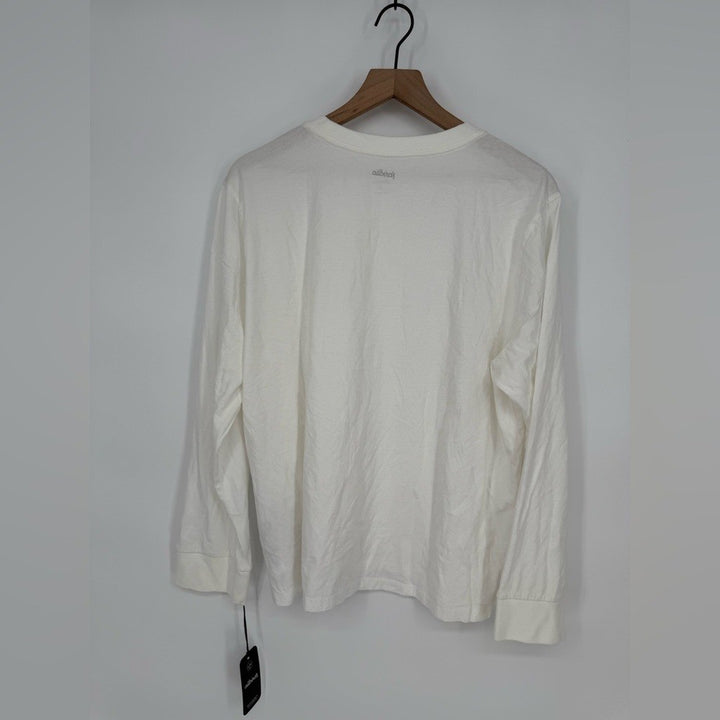 Allbirds Women's Cotton Long Sleeve Tee Blizzard Size XXL