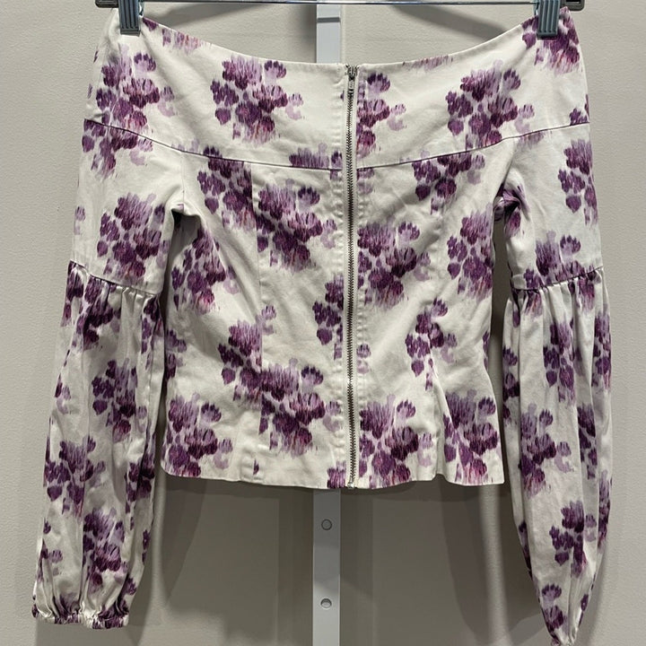 Amur Floral Shanae Top Size XS