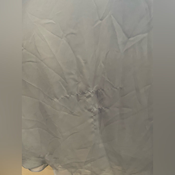 After Six Scoop Neck Convertible Tie Strap Maxi Dress With Front Slit Size 12