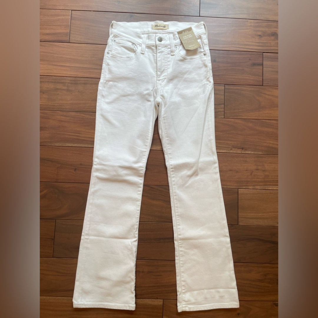 Madewell Mid-Rise Kick Out Jeans Size 24
