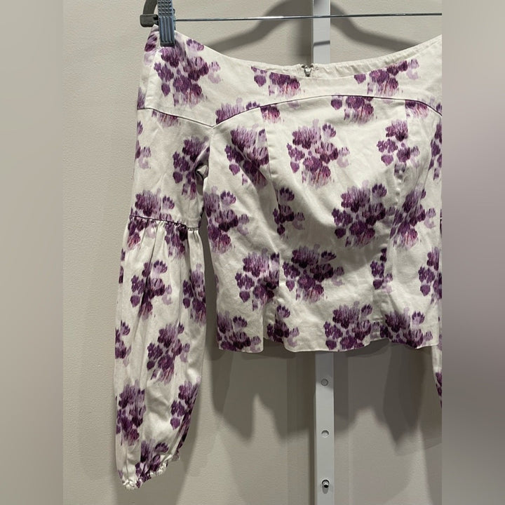 Amur Floral Shanae Top Size XS
