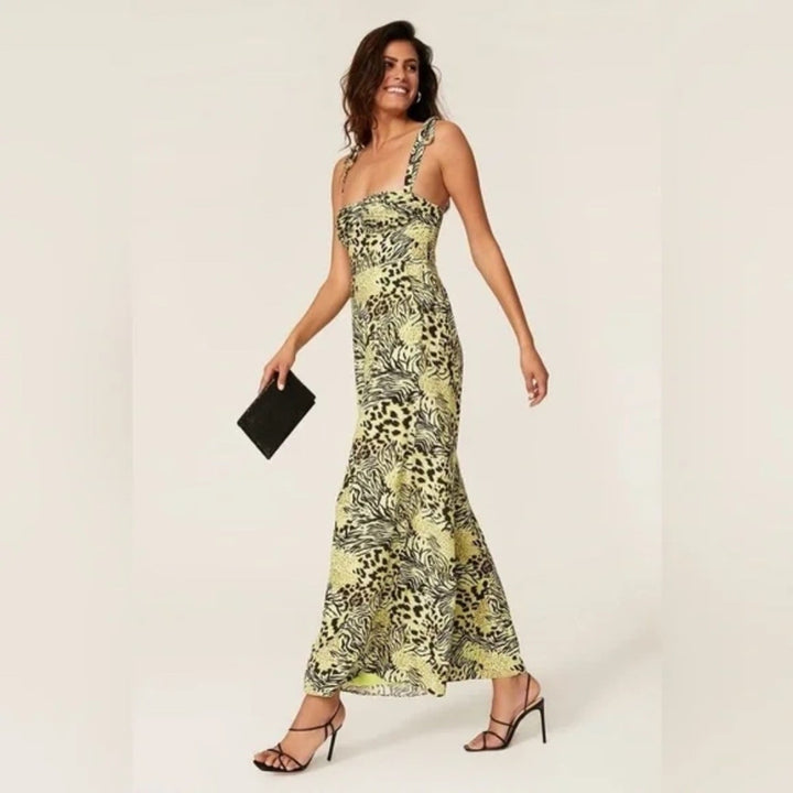 Fame and Parner Suraya Safari Citrus Jumpsuit Size 10