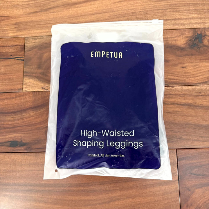 Shapermint Empetua High Waisted Shaping Ankle Leggings Womens XL Black Seamless