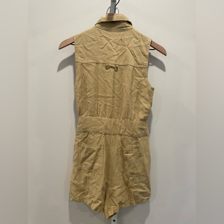 Jason Wu X RTR Tan Belted Romper Size 2