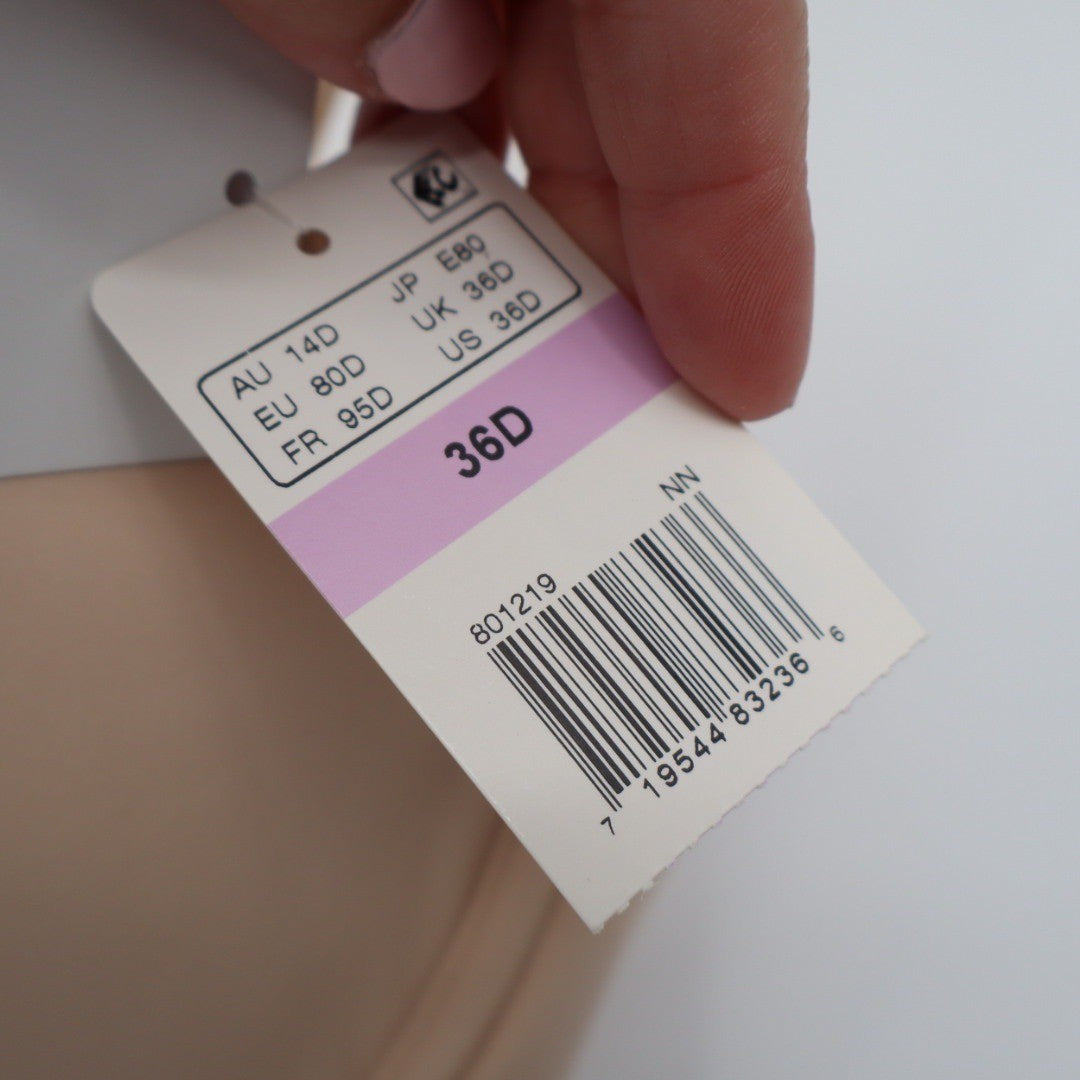 Wacoal 36D Beige Strapless Shaping Bodybriefer Moderate Control