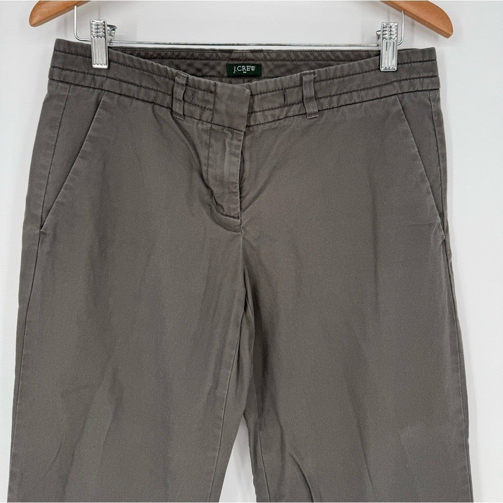 J.Crew Womens's 100% Cotton Grey Pant Size 4