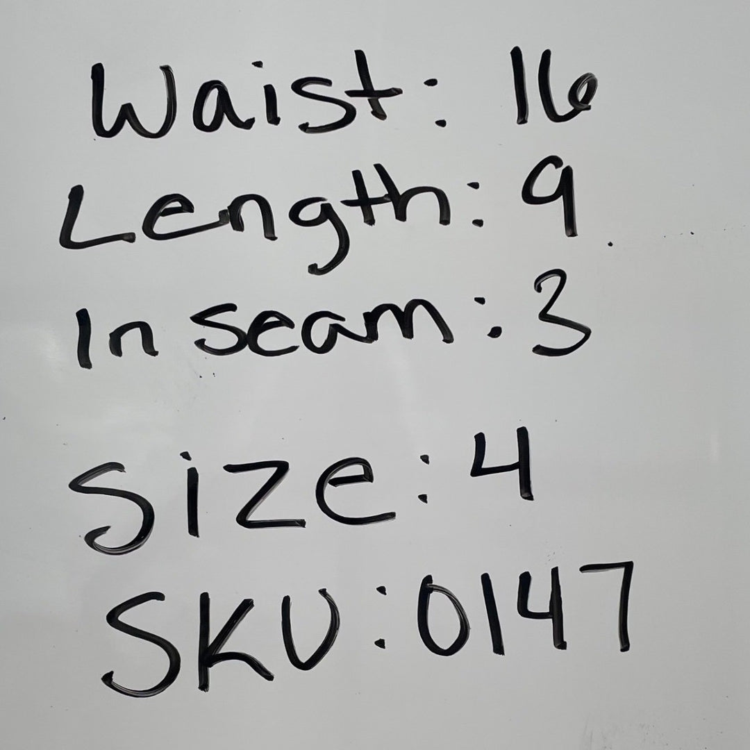 American Eagle Outfitters Womens Denim Cutoff Shorts Size 4 Blue Stretch Cuffed