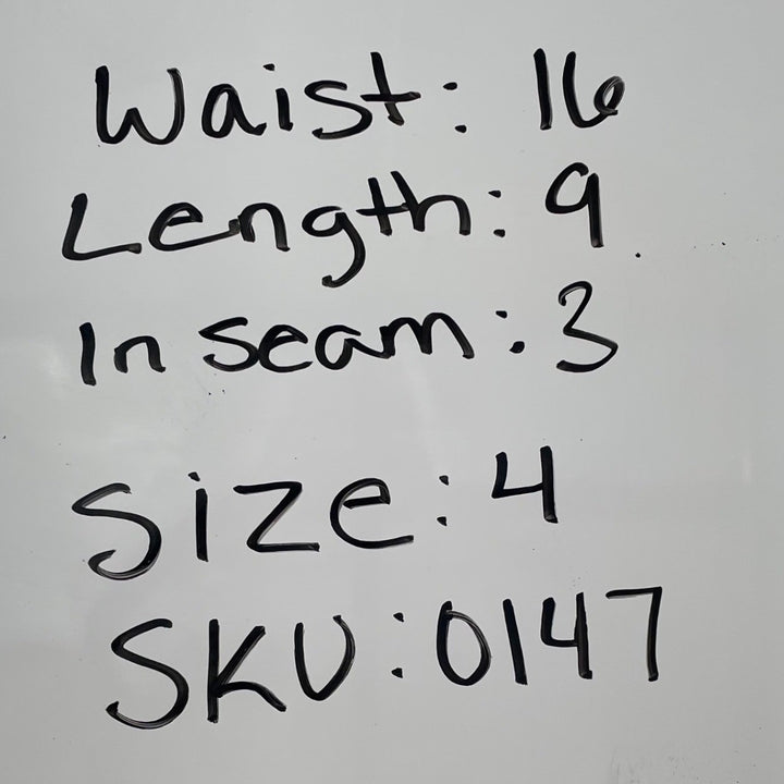 American Eagle Outfitters Womens Denim Cutoff Shorts Size 4 Blue Stretch Cuffed