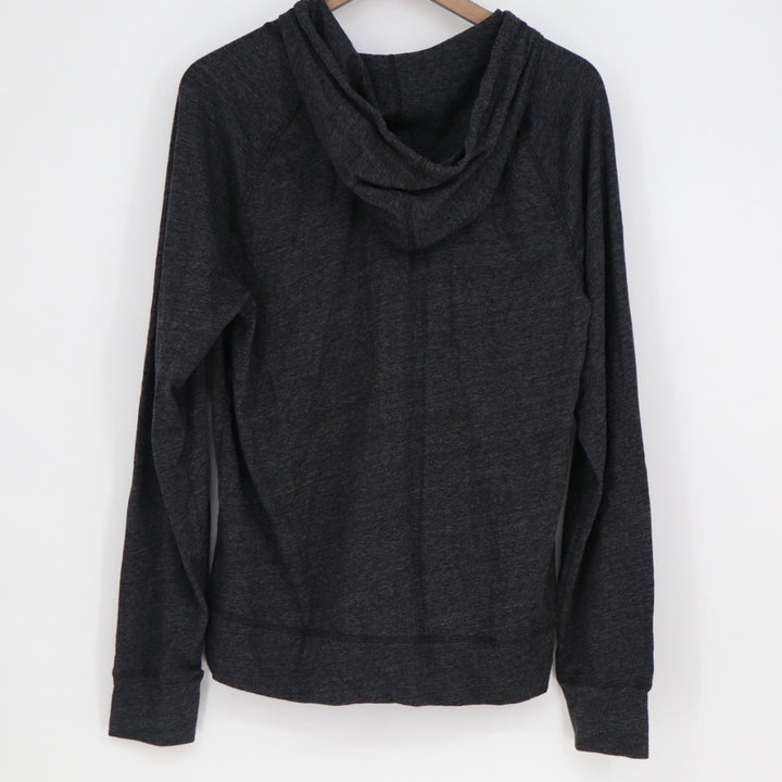 American Giant Classic Full Zip Hoodie Charcoal Heather Made in USA Size M